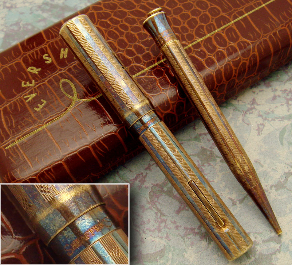 Stunning Patina: Don't Polish this 1920's Sheaffer Metal Pen - Elements of  Collecting: Hunting, Valuing and Polemicizing - Fountain Pen Board / FPnuts