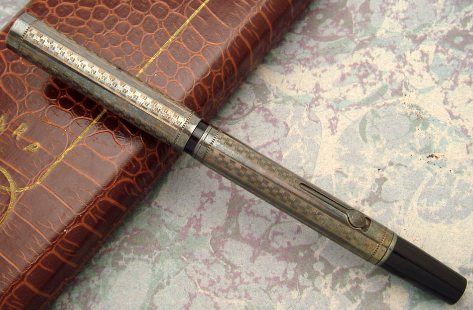 Stunning Patina: Don't Polish this 1920's Sheaffer Metal Pen